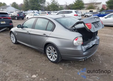 2011 BMW 328I xDrive из США, поврежденный, VIN WBAPK5G56BNN31438